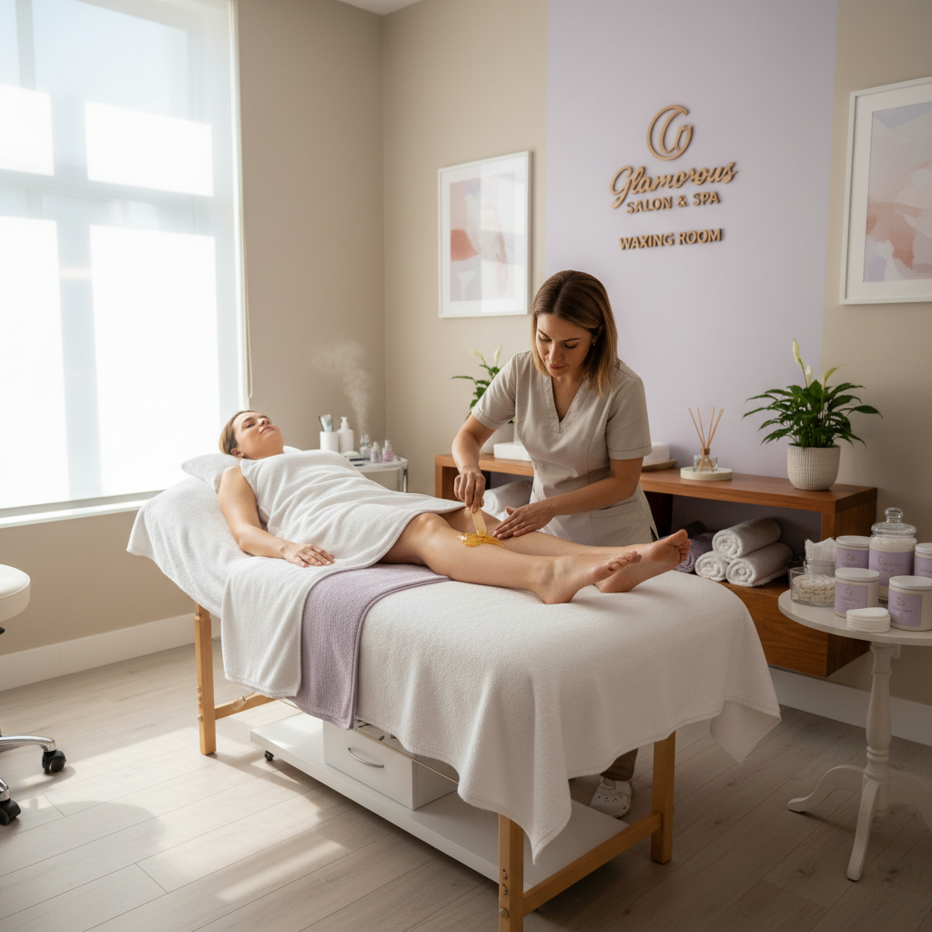 Experience Waxing Benefits at Glamorous Salon & Spa