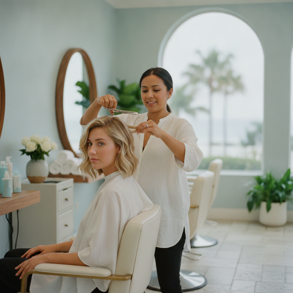 Explore Trendy Haircuts for Summer in La Jolla Image