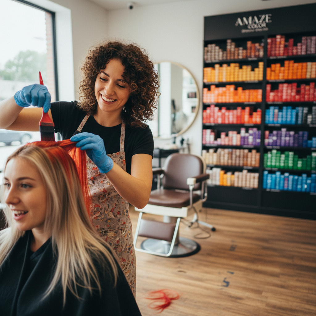 Explore Vibrant Color Services at Amaze Salon and Spa in Queens blog