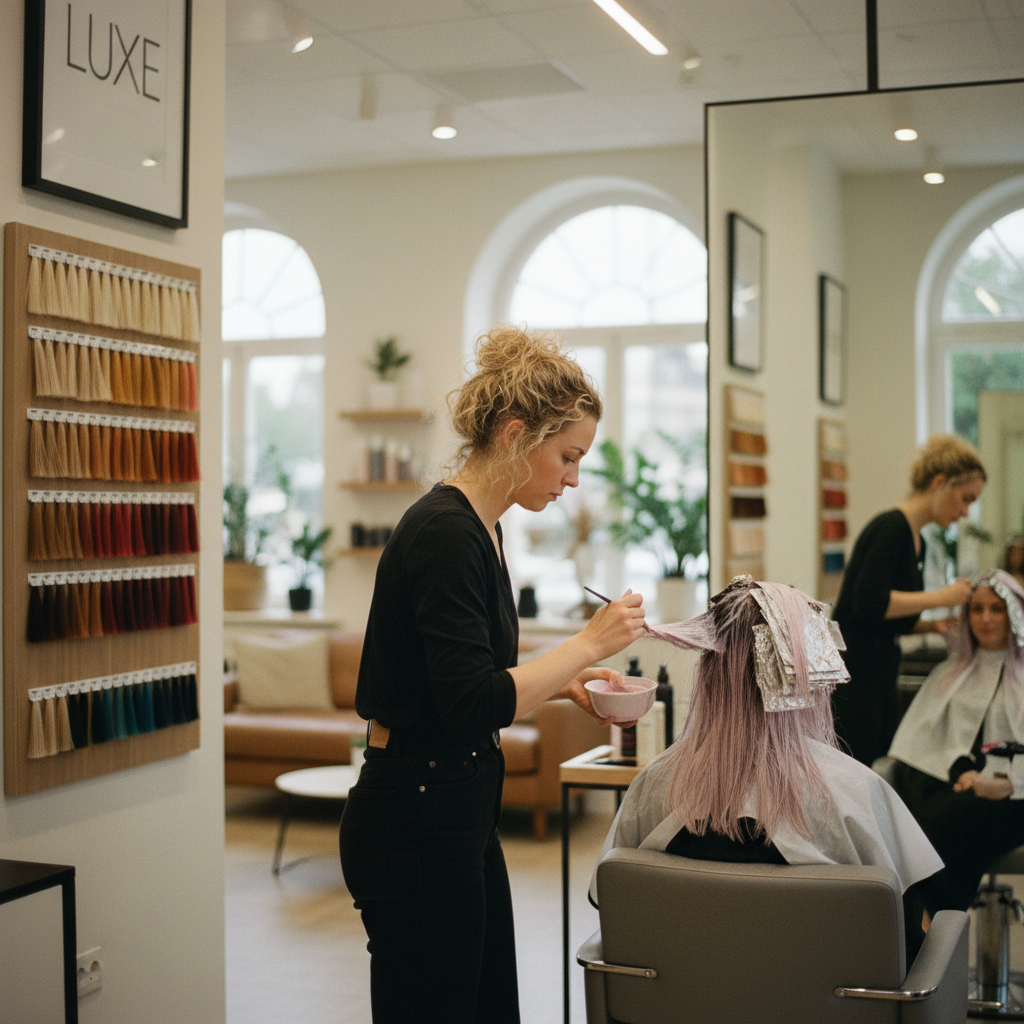 Stunning hair color services in Queens for spring