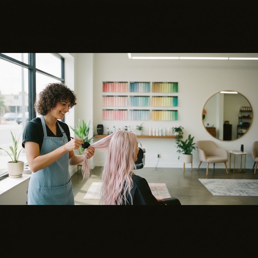 Beautiful hair color done in Queens