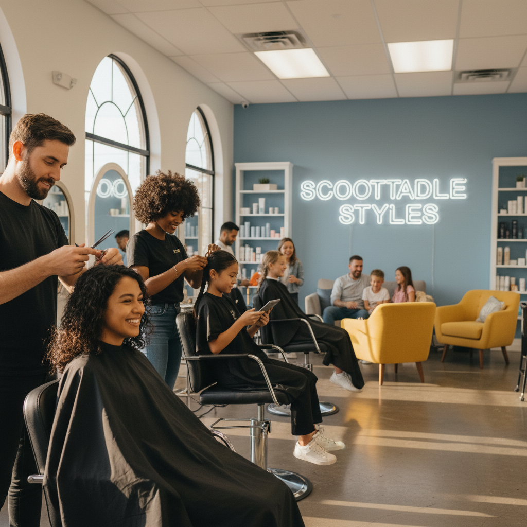 Discover Diverse Haircuts for Everyone in Scottsdale image