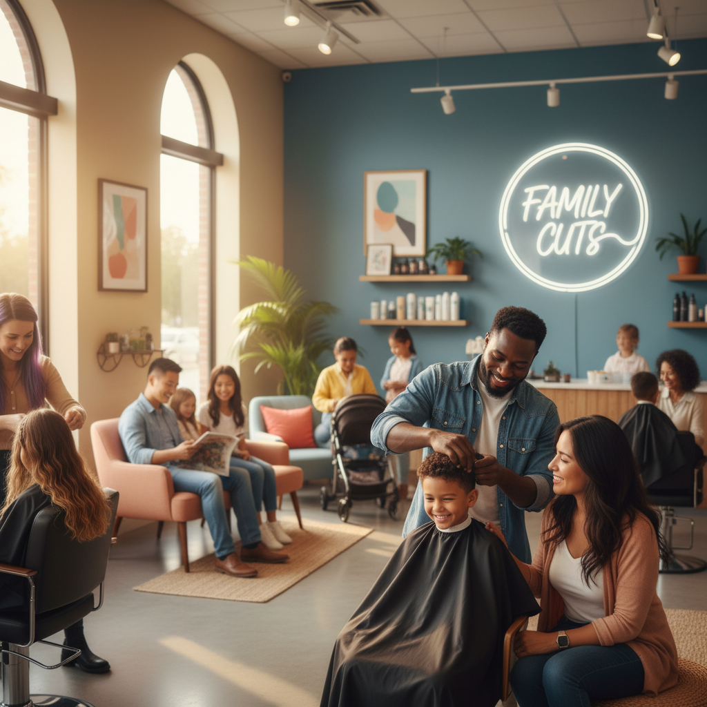 Inclusive haircut services for all ages in Scottsdale