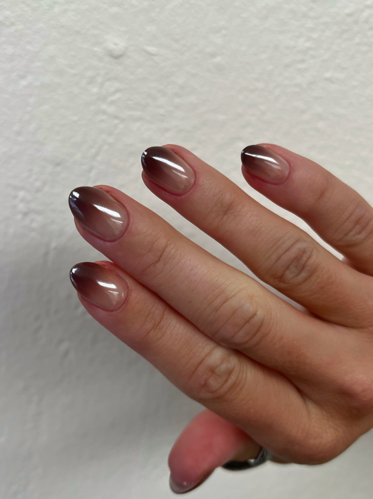 Ombre With Chrome